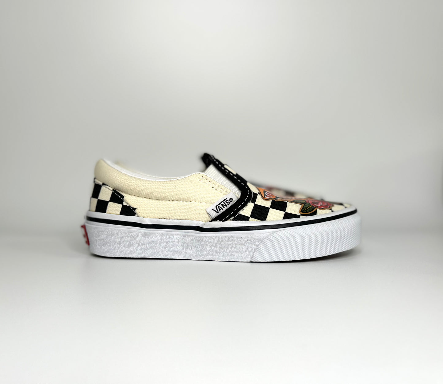 Baby Vans checkerboard traditional tattoo