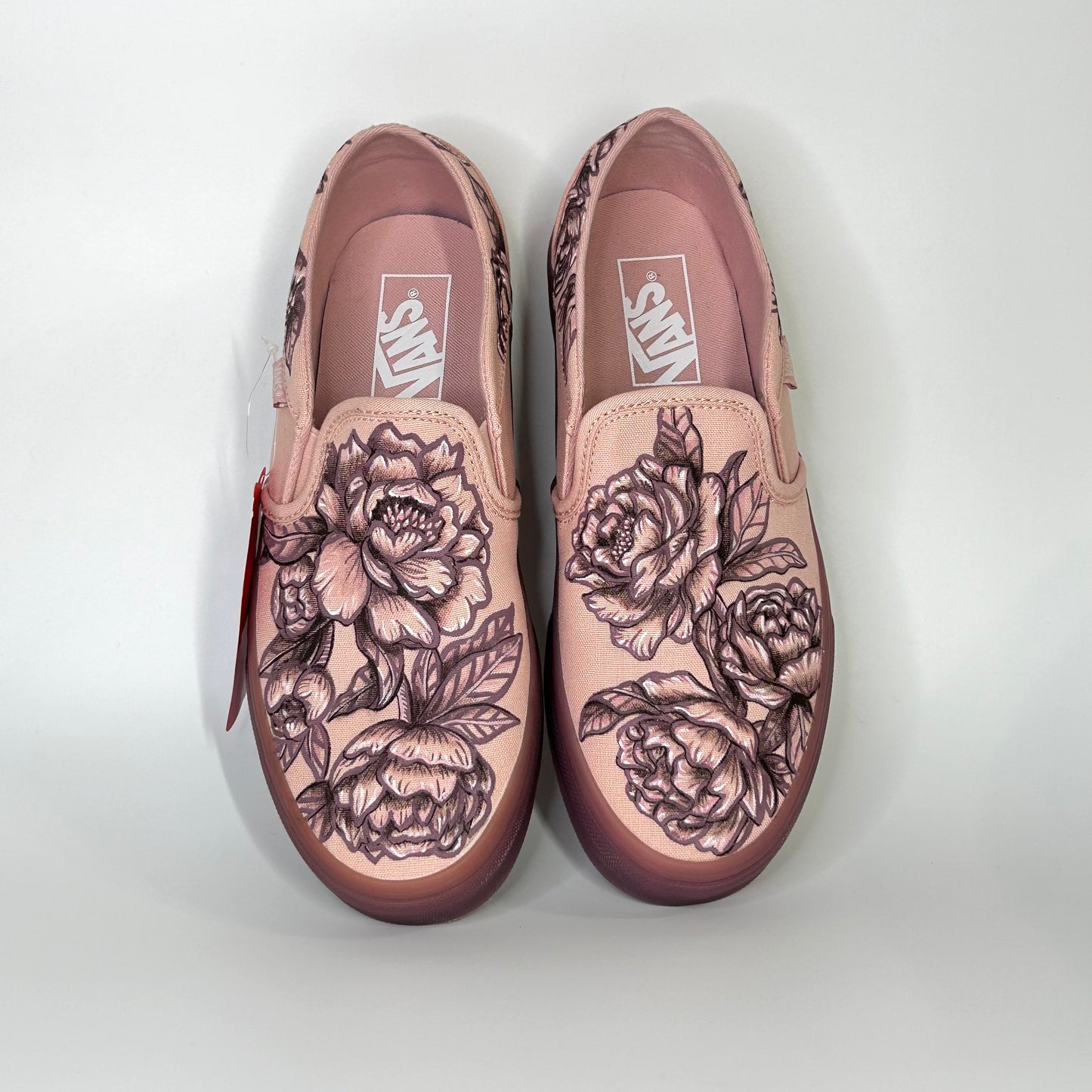 Vans slip on rosa Peonie